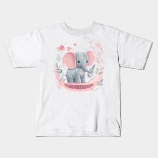 This playful pachyderm is making our hearts melt Kids T-Shirt